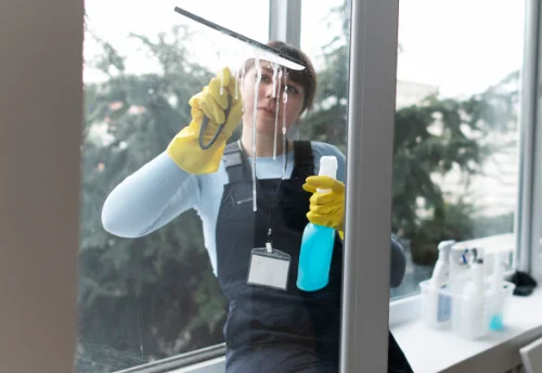 Nettoyage de vitres intérieures et extérieures à Woincourt